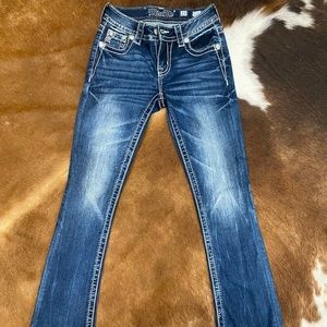 Boot cut miss me jeans